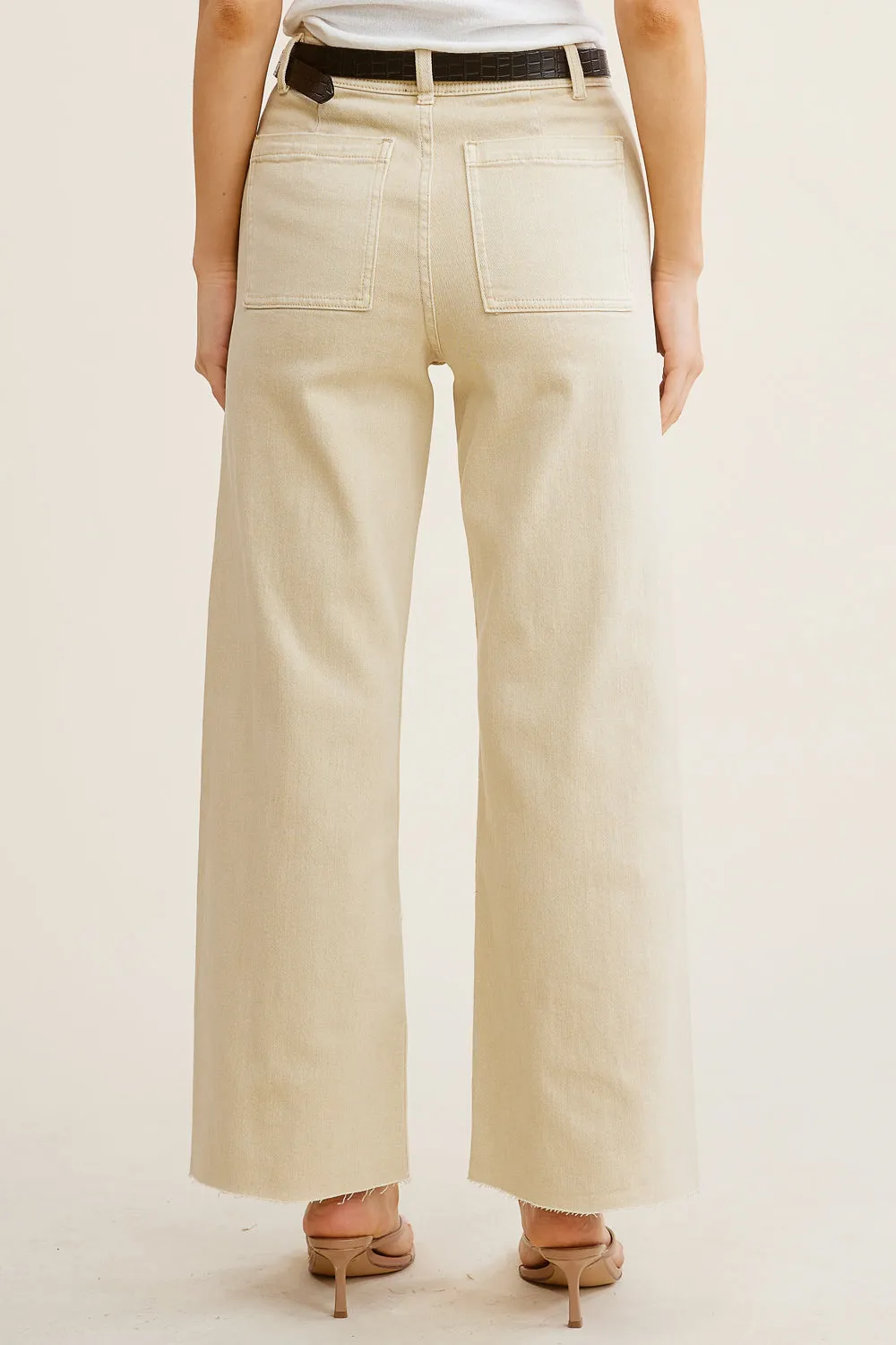 Beige Sailor Pant