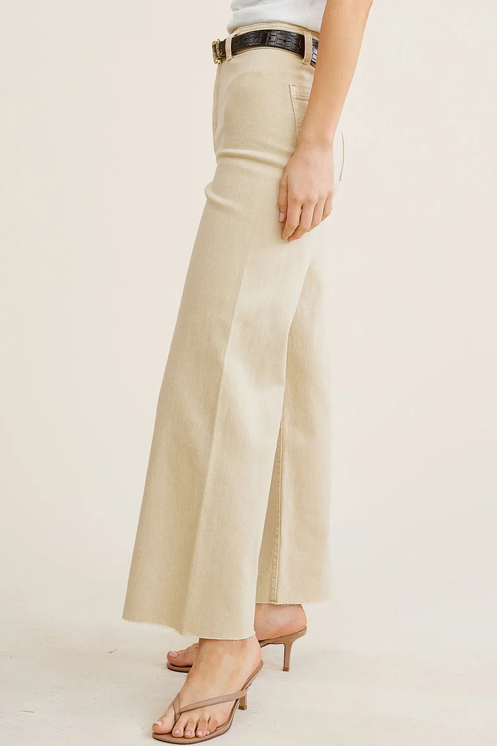 Beige Sailor Pant