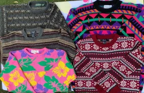 Crazy knit sweaters 15 pieces