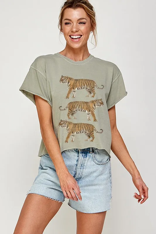 Fierce Tiger Graphic Tee