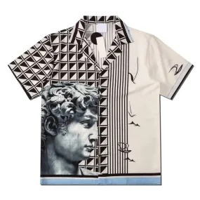 Hawaiian Style Printed Shirt