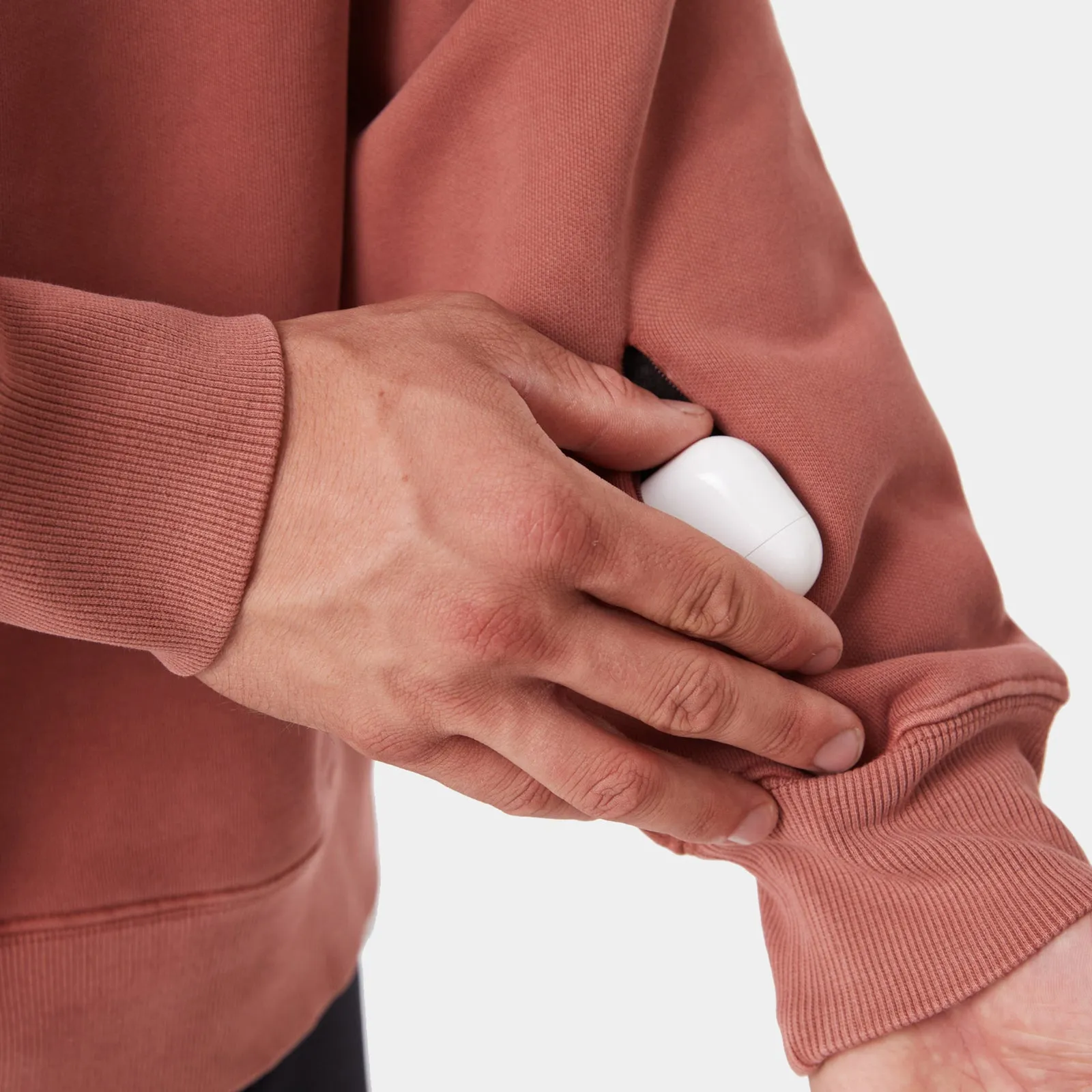 REC GEN - Men's Rest Fleece Crew GD - Terracotta