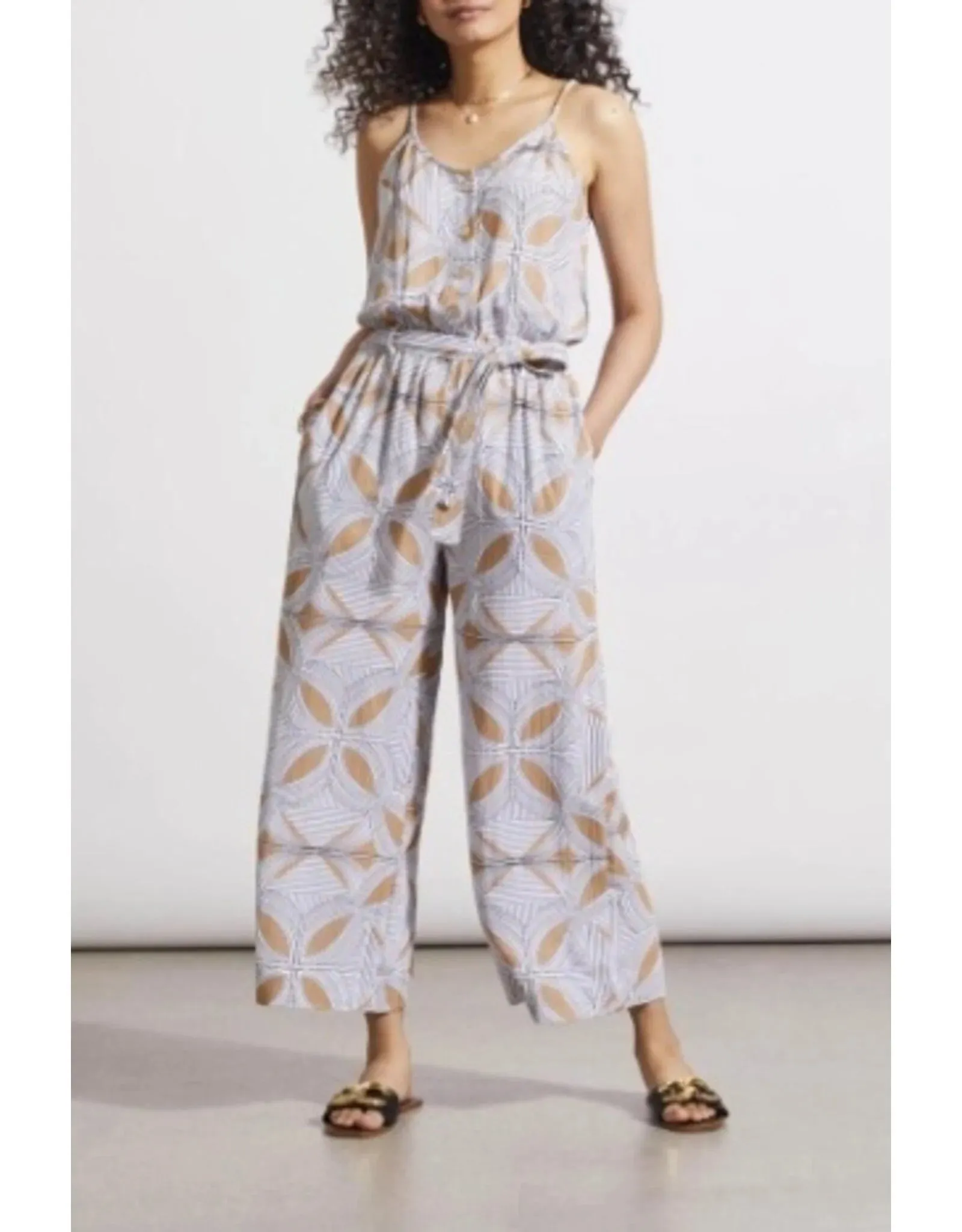 Women's Tribal Jeans | All Cotton Travel Jumpsuit | Caramel